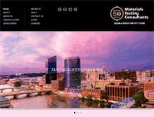 Tablet Screenshot of mtc-test.com